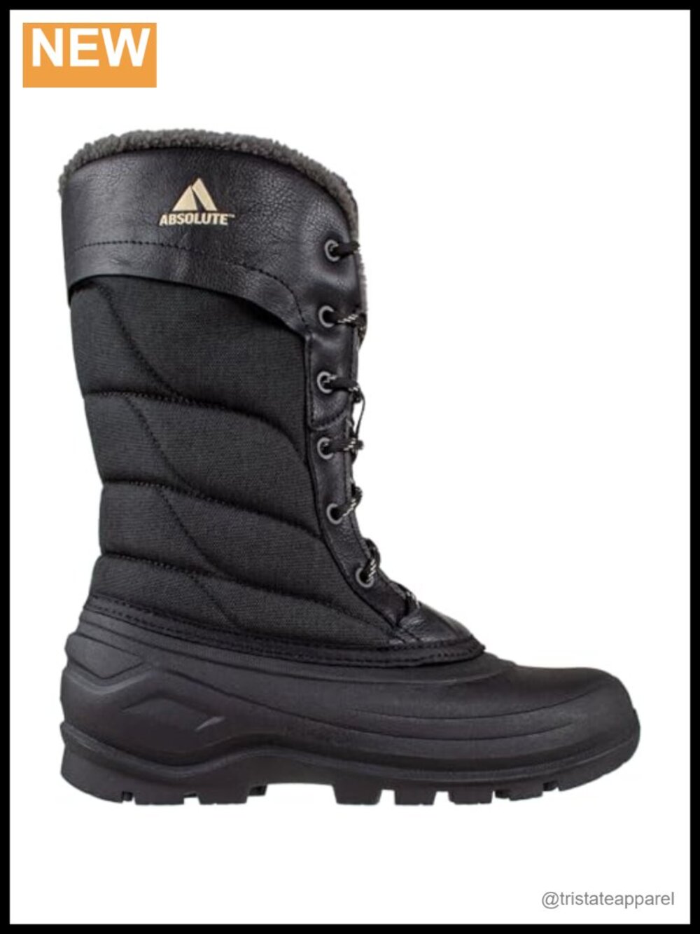 Women's Tall Waterproof Snow Boots -40°F Warm Insulated Winter Boots Faux Fur